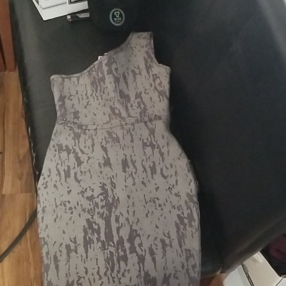 Wow couture asymmetrical dress